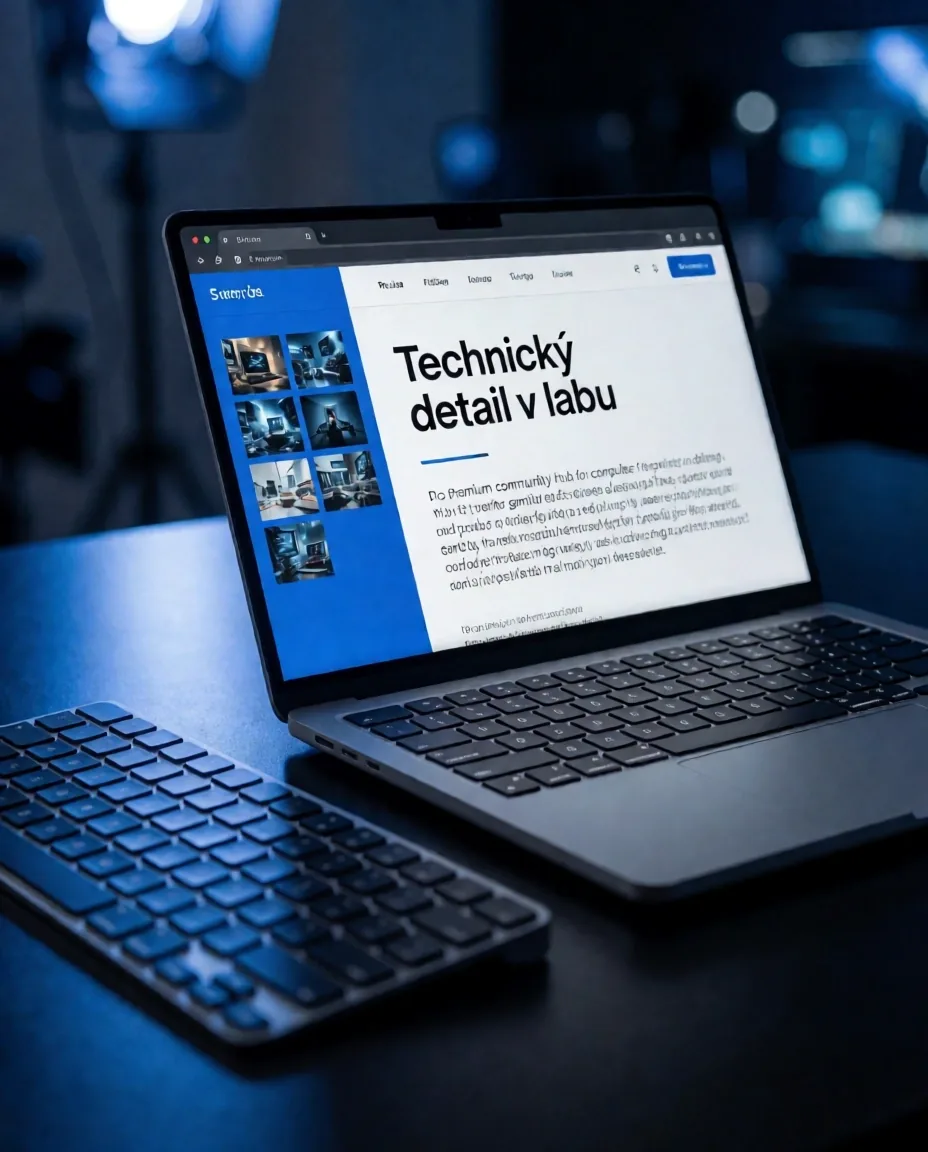 Technický detail v labu